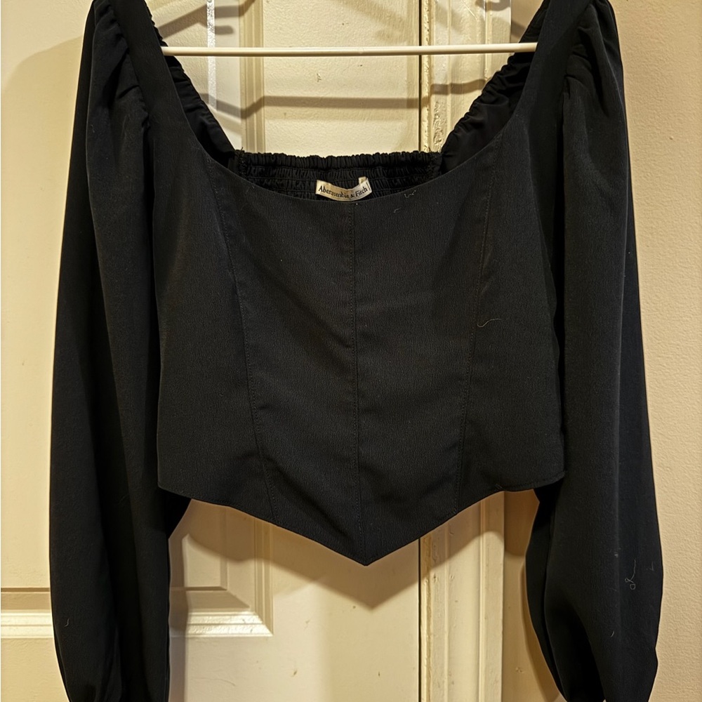 Abercrombie & Fitch Elegant Black Blouse